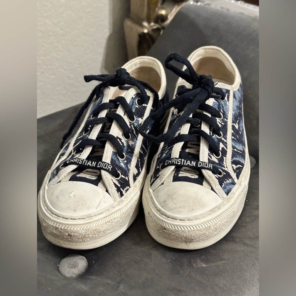 Christian Dior the Palms canvas sneaker sz 6 - Picture 2 of 7
